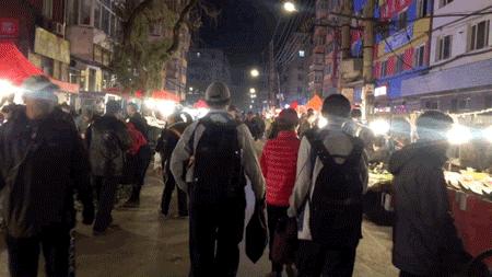 哈尔滨最新夜市，自然美景中的心灵之旅，寻找内心的平静与喜悦